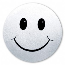 HappyBalls White Smiley Face Antenna Topper